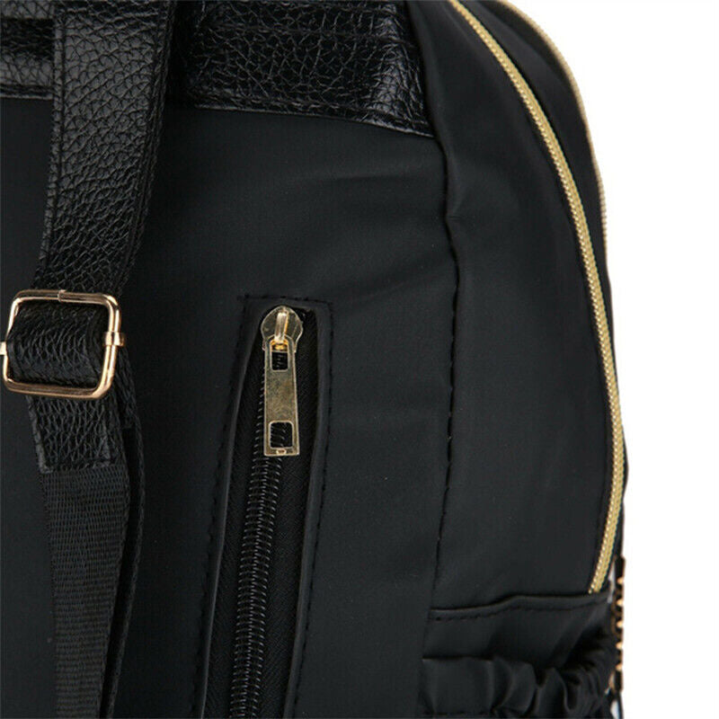 Womens Ladies Waterproof Anti-Theft Backpack Rucksack Travel School Shoulder Bag