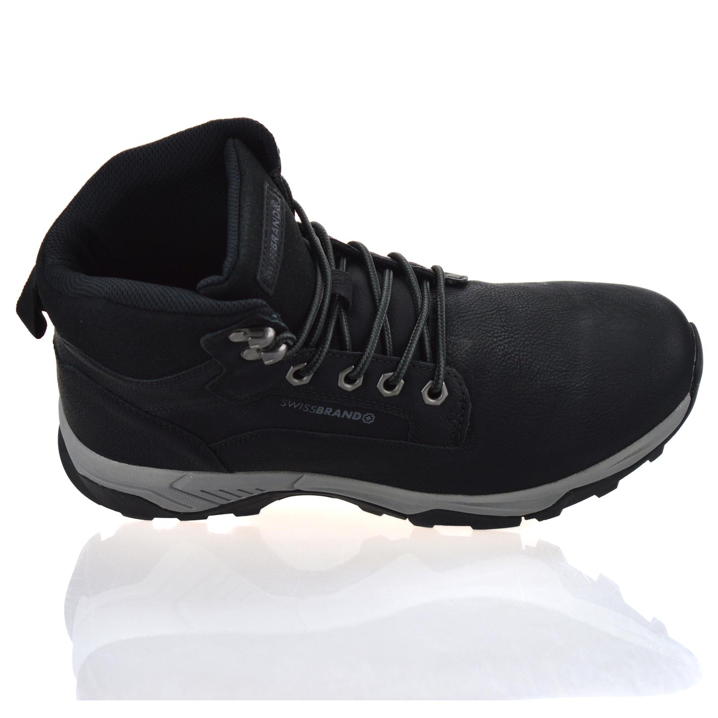 Mens Walking Hiking Memory Foam Lace up Casual Ankle Boots Trainers Shoes Size