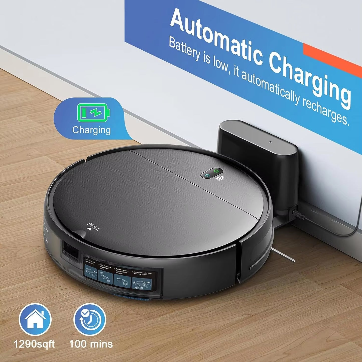 Robot Vacuum Cleaner BR151 – The Ultimate 3-in-1 Cleaning Solution