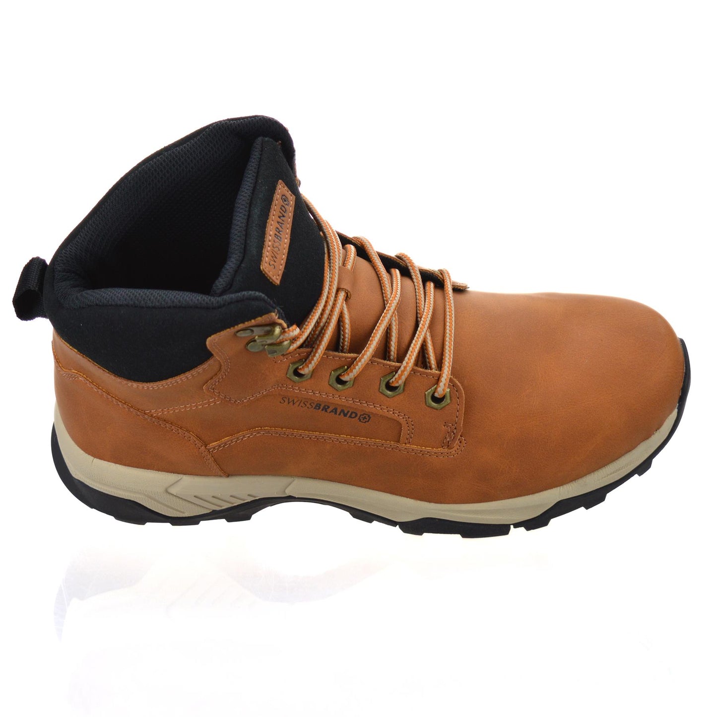 Mens Walking Hiking Memory Foam Lace up Casual Ankle Boots Trainers Shoes Size