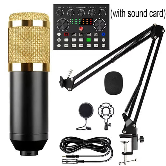 BM800 Professional Microphone Kit – Studio-Quality Recording for Creators
