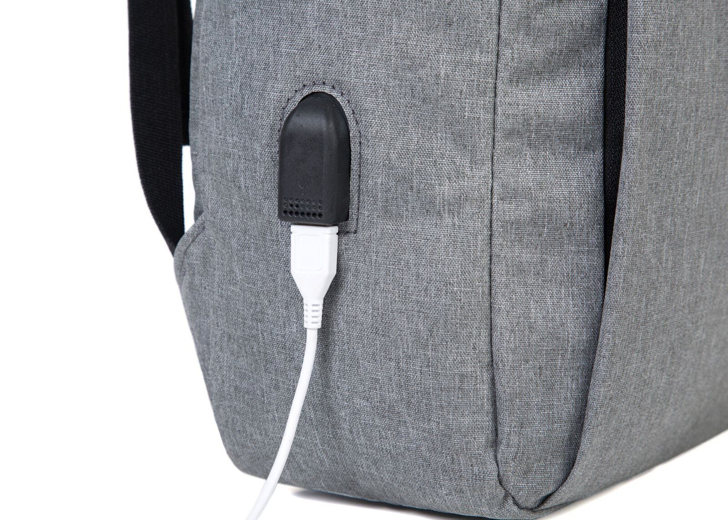 Waterproof Unisex Backpack Bag School Travel Laptop Bags USB Charging Port