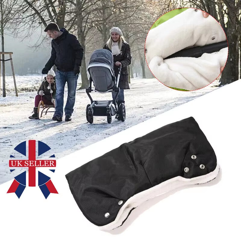 Winter Pram Warmer Gloves Pushchair Hand Muff Waterproof Stroller Accessories