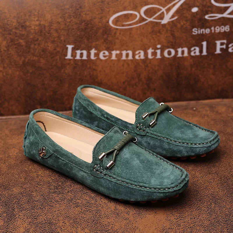 Luxury Men’s Loafers – Soft Casual Driving Moccasins | Sizes 37–48