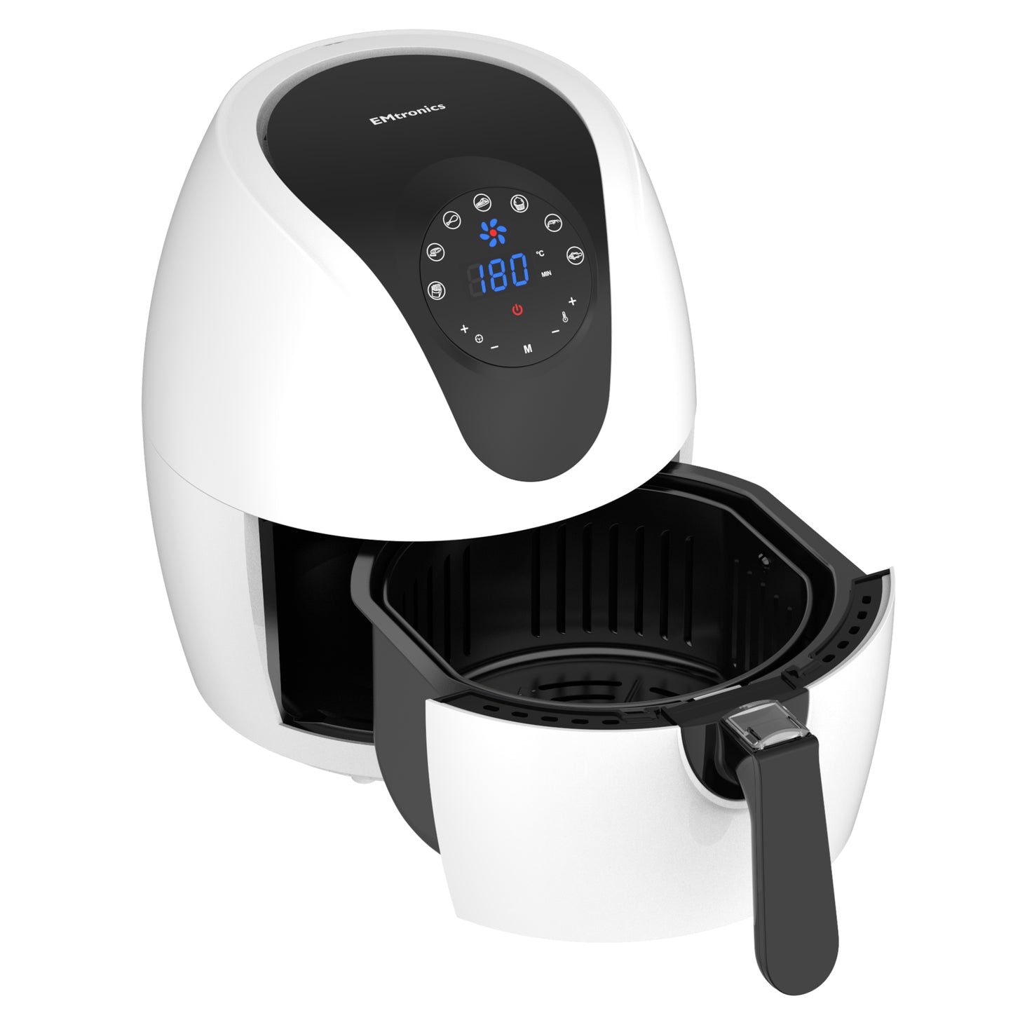 Emtronics 4.5 Litre Digital Air Fryer with 60 Minute Timer - Various Colours