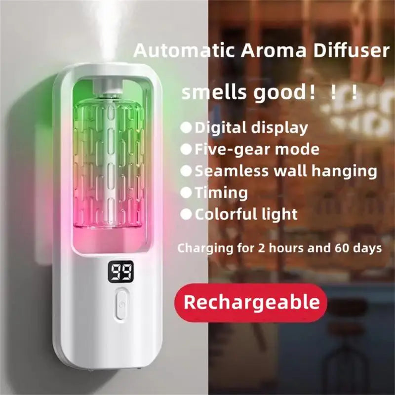 DynamicDrop Hub Aroma Diffuser Fragrance Essential Oil Aromatherapy Machine Timing Air Freshener