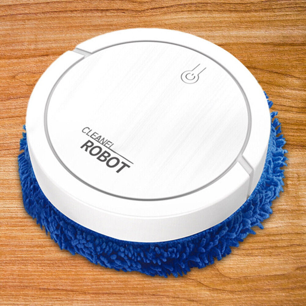 USB Rechargeable Mopping Robot – Quiet, Cordless Dry & Wet Mop for Pet Hair, Hard Floors & Tile Cleaning