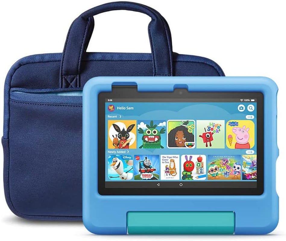 Fire 7 Kids Tablet | 7" Display, Ages 3–7, 32 GB, Red