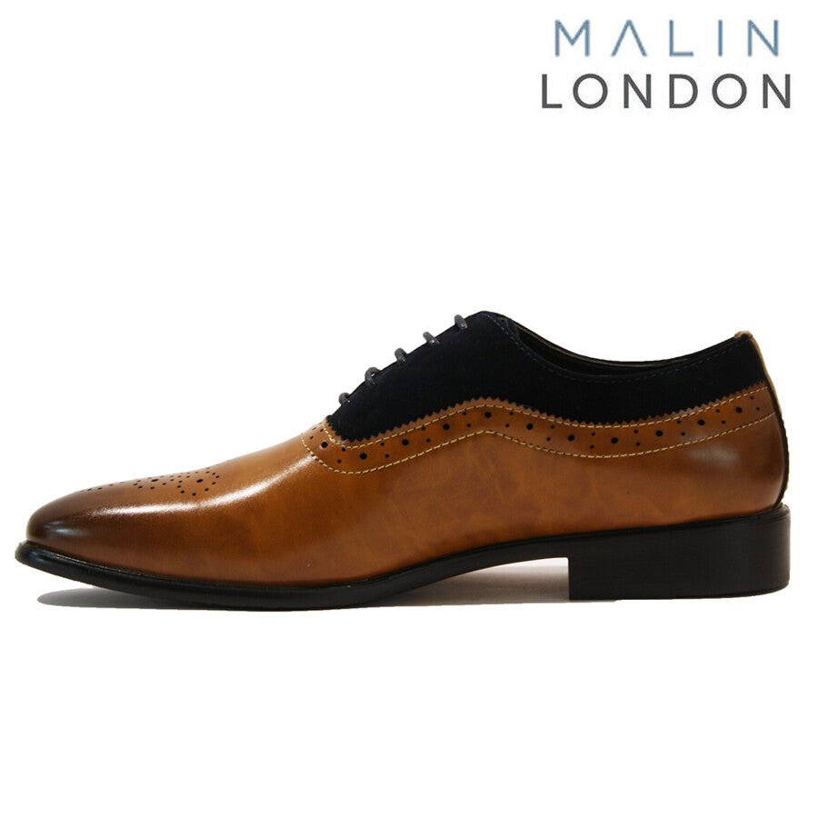 MENS BROGUES LACE up SHOES SMART CASUAL OXFORD FORMAL WEDDING OFFICE DRESS WORK