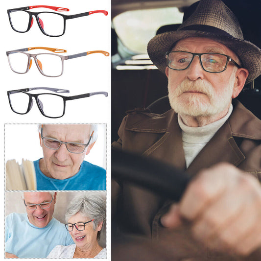 Mens Reading Glasses Readers Anti-Blue Light Men Portable +1.0 +2.0