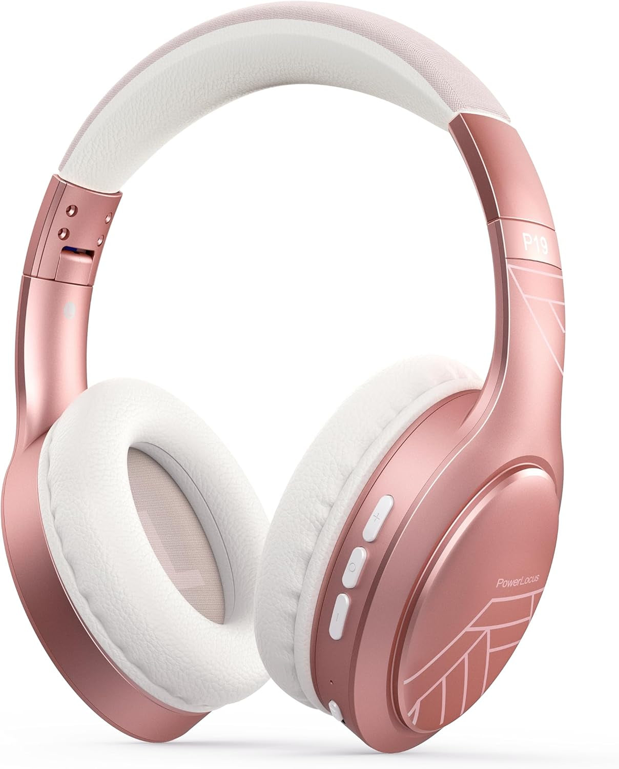 Bluetooth Headphones, Bluetooth Headphones over Ear, Wireless Headphones with Microphone, 3 EQ Modes, 60Hrs Playtime, Foldable Headphones, Fabric Headband, Hi-Fi Stereo for Work/Travel/Pc