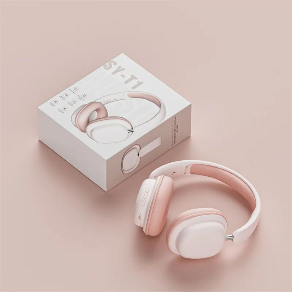 Wireless Bluetooth Headphones with Noise Cancelling Over-Ear Earphones Headset