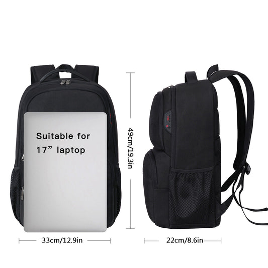 Unisex Laptop Backpack Large anti Theft Waterproof Rucksack Travel Bag 40L