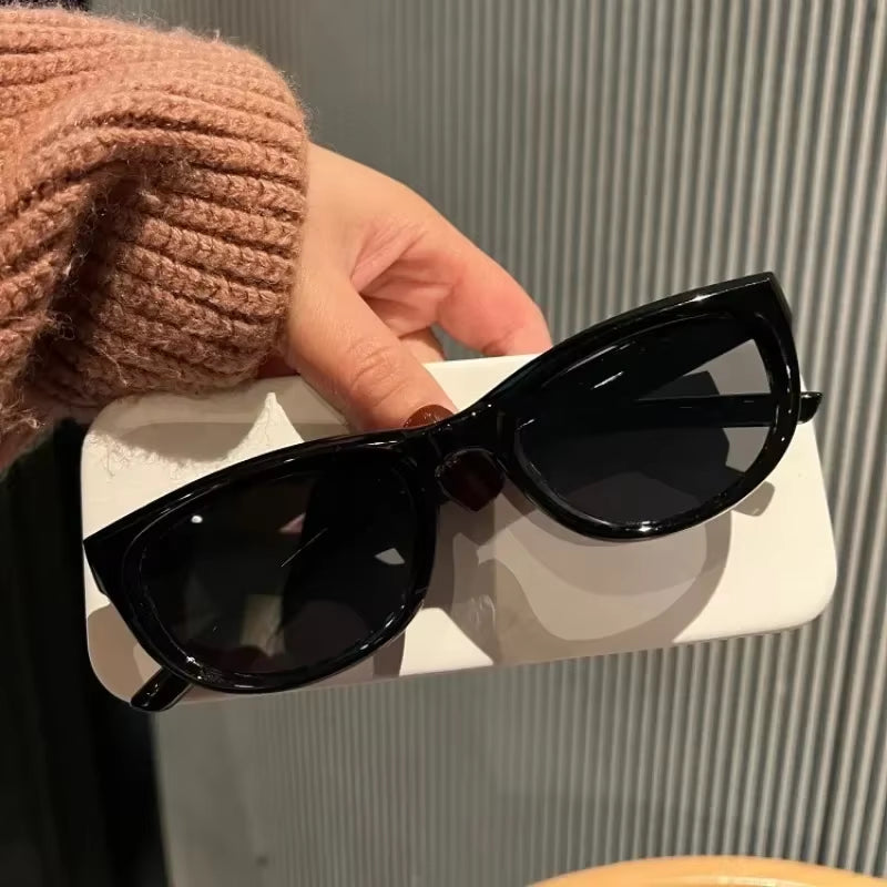 Vintage Small Square Sunglasses for Women & Men β Decorative Letter Fashion Eyewear with UV400 Protection