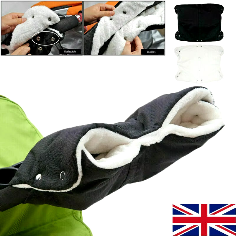 Winter Pram Warmer Gloves Pushchair Hand Muff Waterproof Stroller Accessories