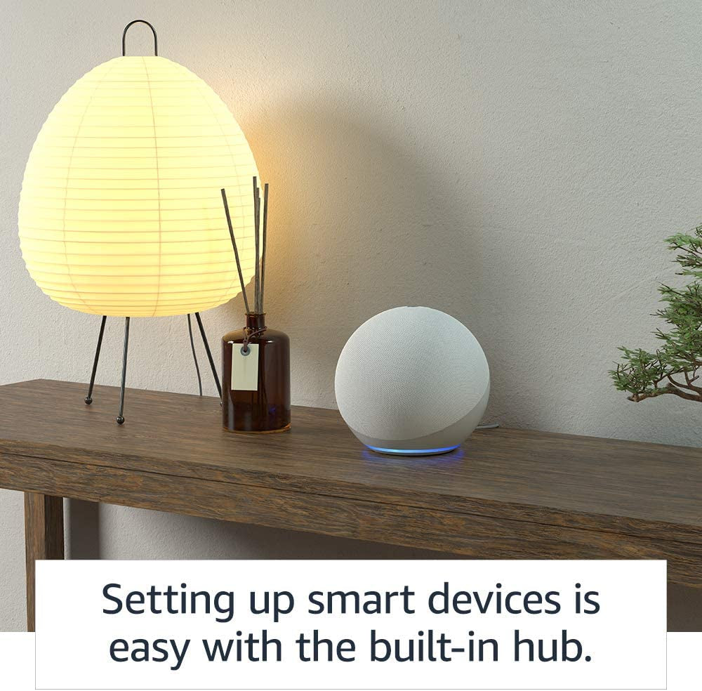 Echo (Newest Gen) | with Premium Sound, Smart Home Hub and Alexa | Charcoal