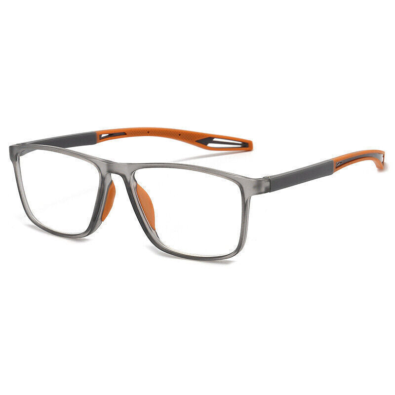 Mens Reading Glasses Readers Anti-Blue Light Men Portable +1.0 +2.0