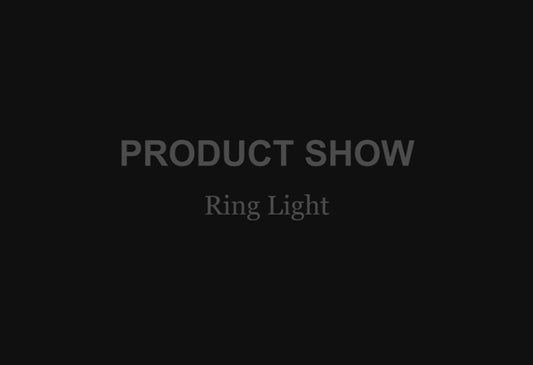 12" LED Ring Light with Stand for Youtube Tiktok Makeup Video Phone Selfie