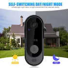 Smart WiFi Video Doorbell with Camera & Intercom - Wireless, Night Vision, Two-Way Talk, IP65 Waterproof