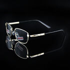 Metal Reading Glasses Highly Presbyopic Lenses Men'S / Ladies +4 - 6 Mag glass (Recommended)