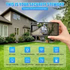 Smart WiFi Video Doorbell with Camera & Intercom - Wireless, Night Vision, Two-Way Talk, IP65 Waterproof