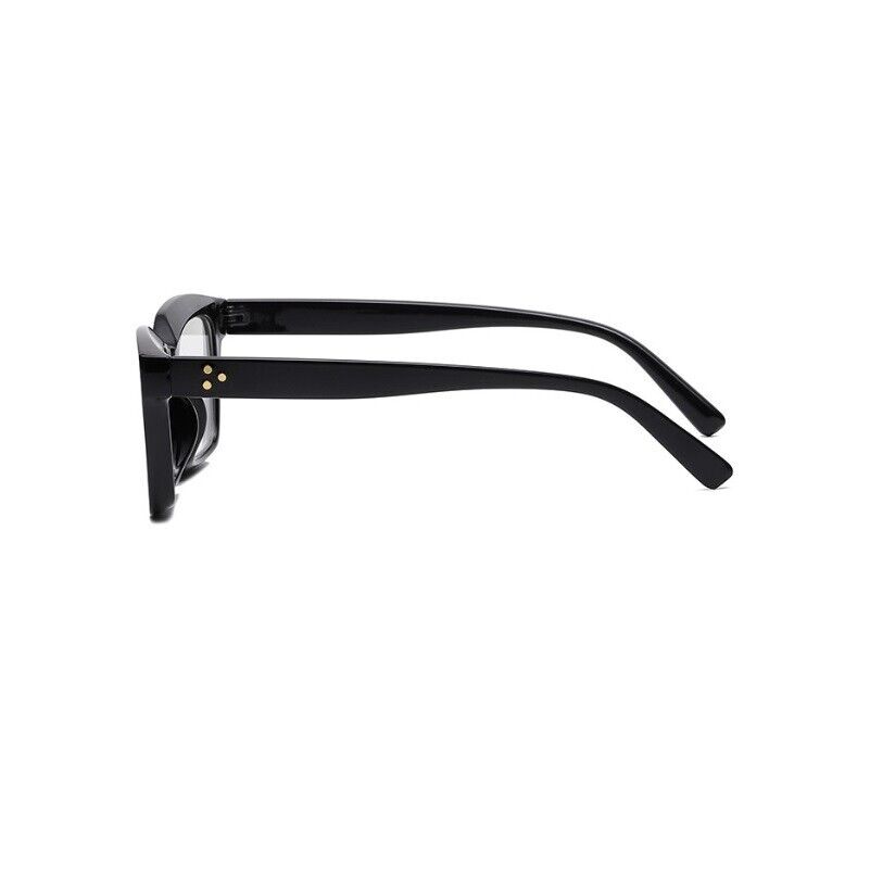 Retro Clear Lens Square Glasses Frame – Unisex Fashion Eyewear for Men & Women