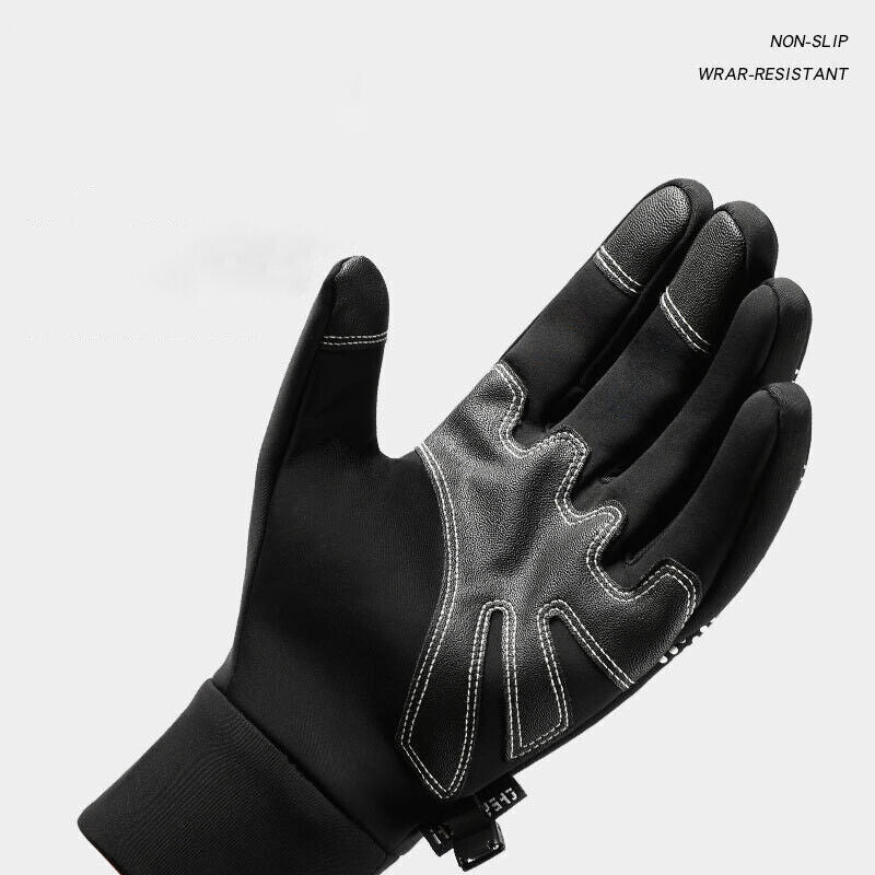 Thermal Windproof Waterproof Winter Gloves Touch Screen Warm Mittens for Men & Women.