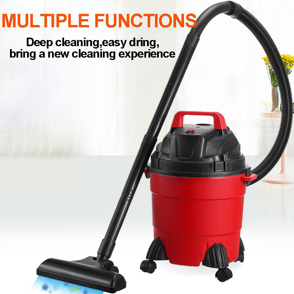1500W Vacuum Cleaner Wet and Dry Bagless 15L Cylinder Powerful Compact Cleaning