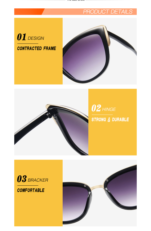 Vintage Retro Cat Eye Sunglasses Womens Fashion Eyewear Shades Eye Glasses