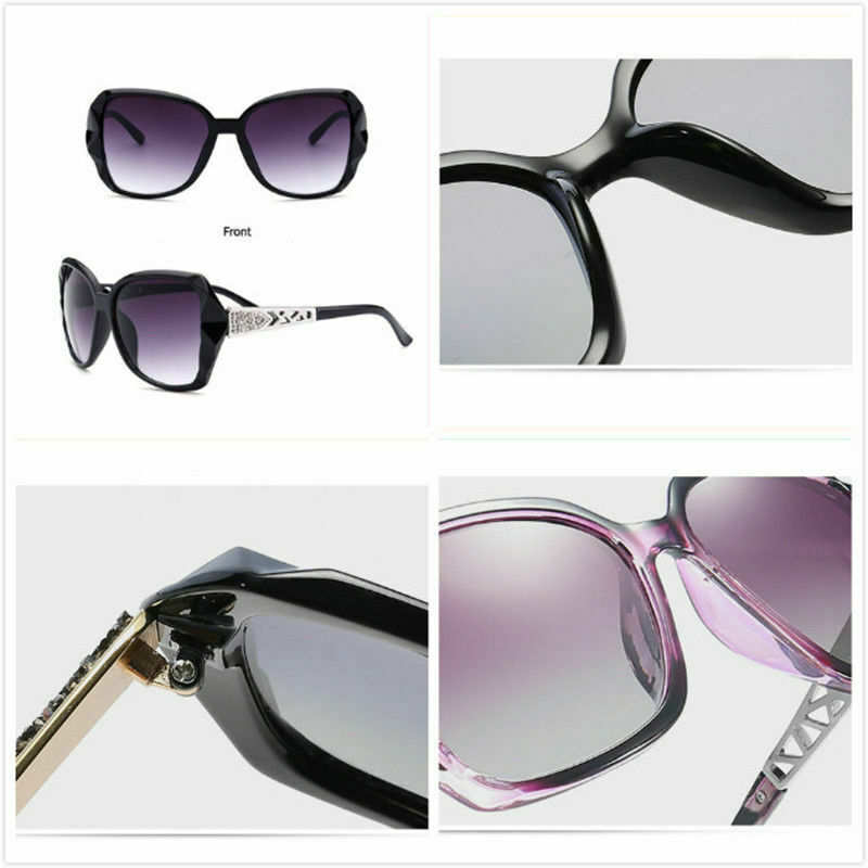 Women’s Ladies Designer Shades Oversized UV400 Fashion Polarized Sunglasses