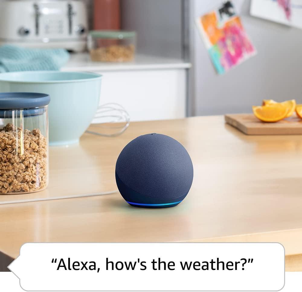 Amazon Echo Dot (5th Generation) β Smart Speaker with Alexa | Deep Sea Blue