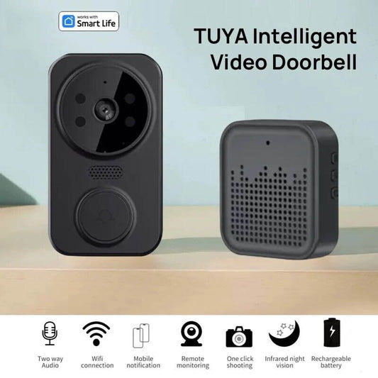 Wireless Smart Video Doorbell Wibell Security Intercom with HD Video Camera
