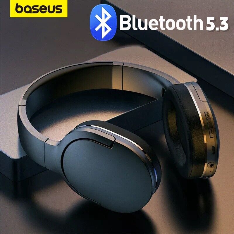 Wireless Bluetooth 5.3 Headphones Foldable Wireless Over-Ear Earphones