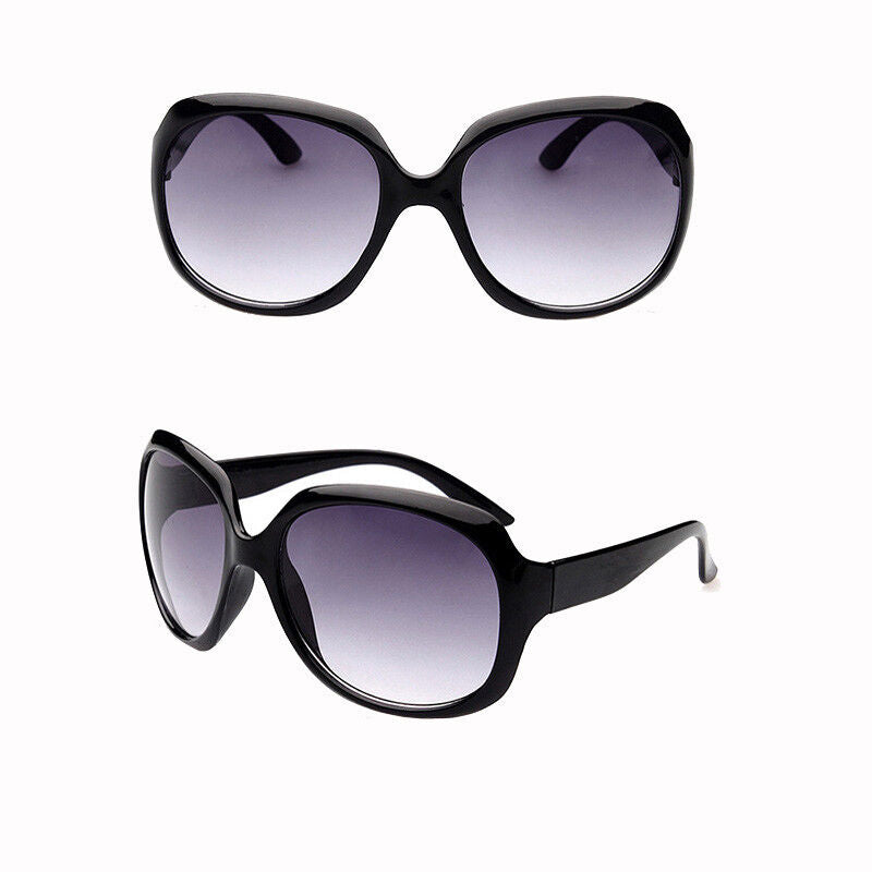 Large Oversized Ladies Women Sunglasses Desinger Big Frame Retro Vintage Fashion