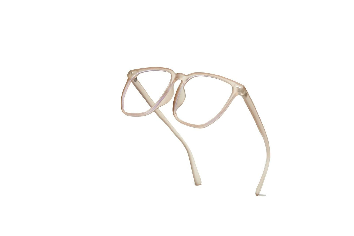Anti-Blue Light Glasses for Men & Women – TR90 Frame, UV400 Protection, Stylish Plain Eyewear