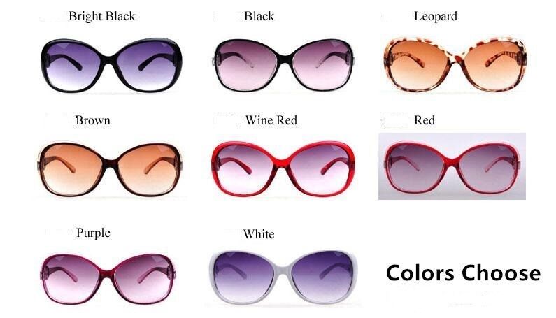 Vintage Ladies Fashion Designer Sunglasses Women'S Retro Shades Summer UV400