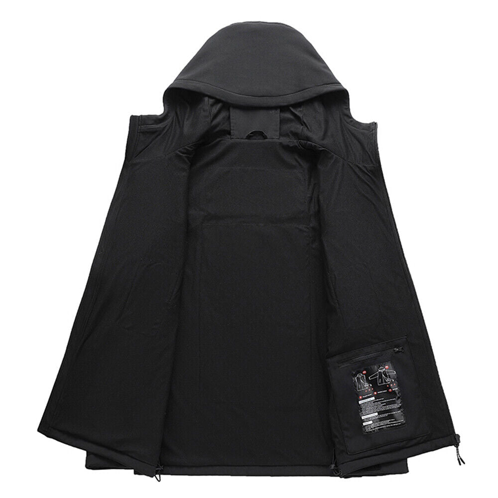 Heated Electric USB Jacket for Men & Women Winter Warm Thermal Coat