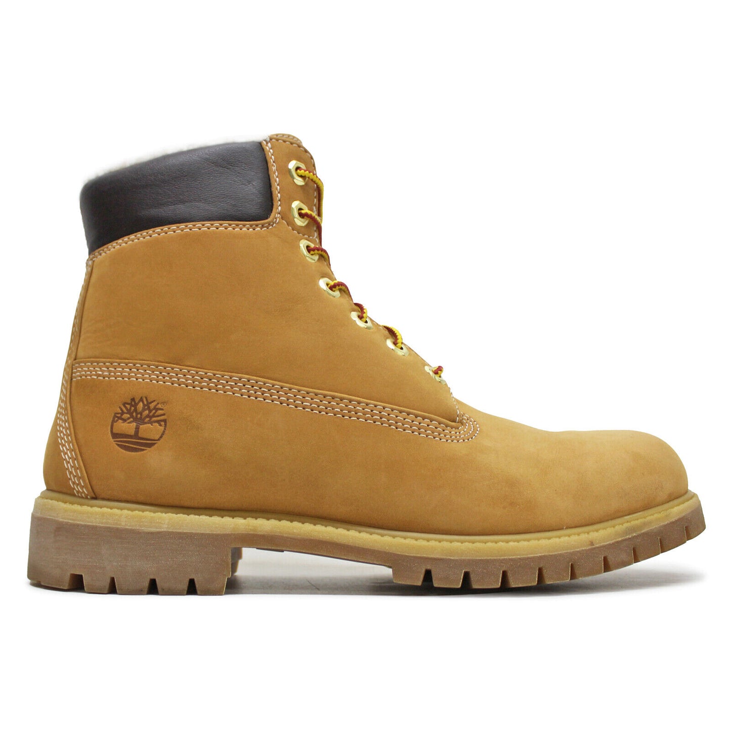 Timberland Mens Boots Premium 6 Inch Warmlined Casual Lace-Up Ankle Nubuck