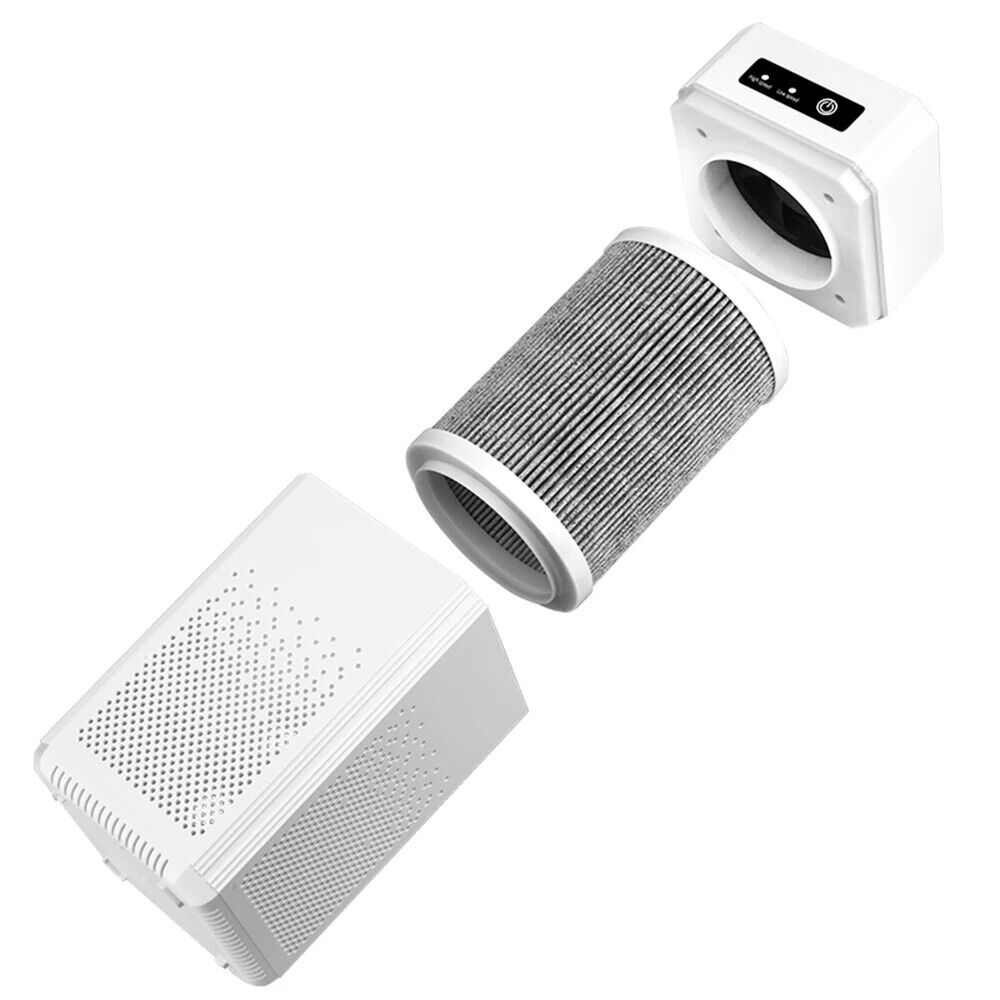 Medical-Grade HEPA Air Purifier for Home – Removes Smoke, Odors, Pet Dander & Allergens | Quiet & Compact