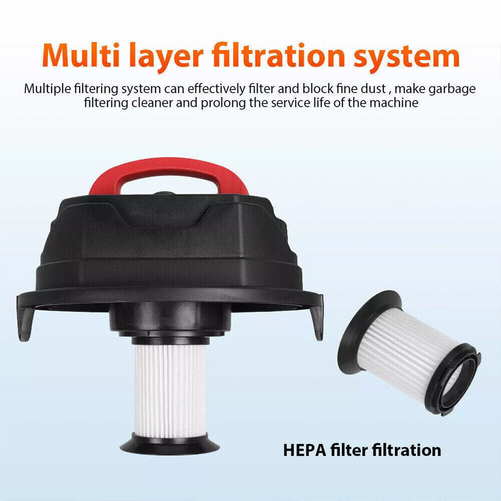 1500W Vacuum Cleaner Wet and Dry Bagless 15L Cylinder Powerful Compact Cleaning
