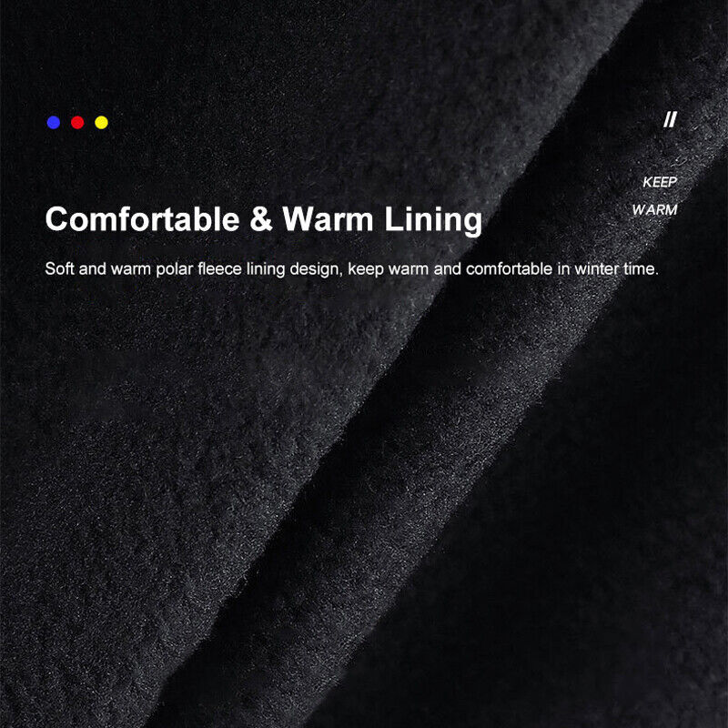 Thermal Windproof Waterproof Winter Gloves Touch Screen Warm Mittens for Men & Women.