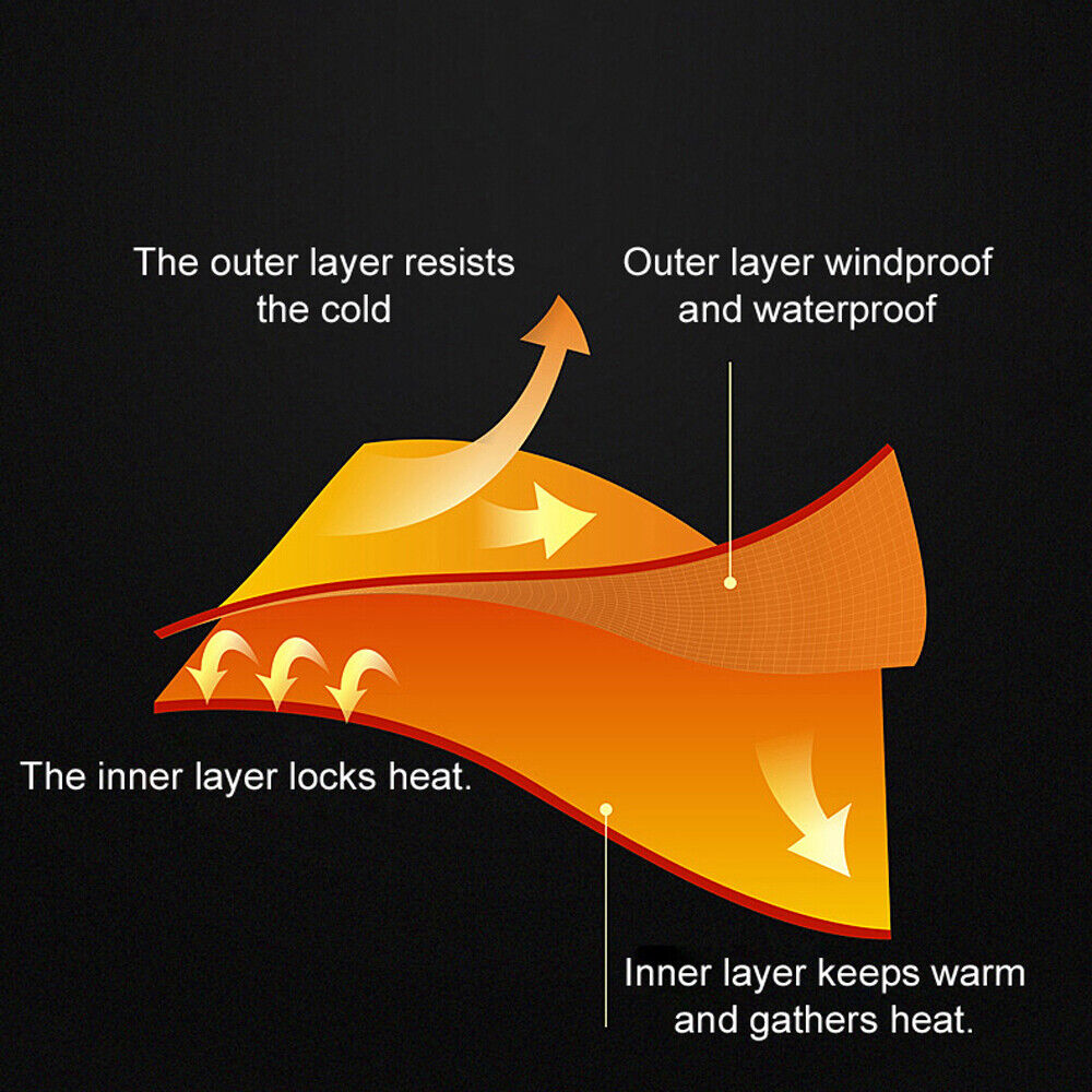 Heated Electric USB Jacket for Men & Women Winter Warm Thermal Coat