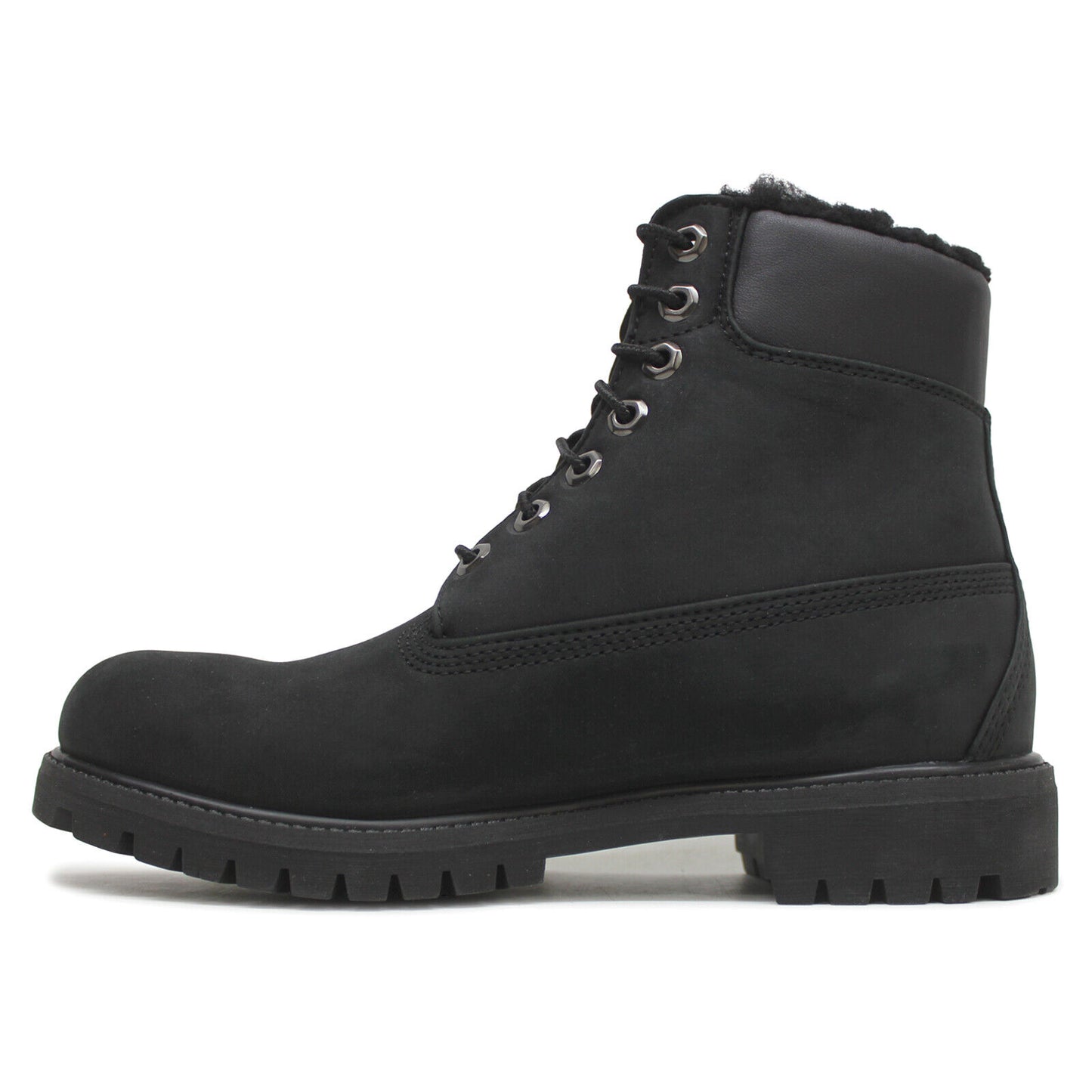 Timberland Mens Boots Premium 6 Inch Warmlined Casual Lace-Up Ankle Nubuck