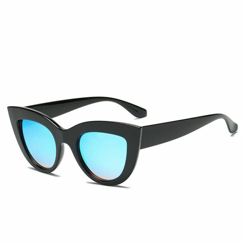 Fashion Cat Eye Sunglasses Womens Retro Vintage Shades Oversized Designer Large