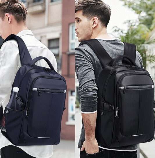 Large Men Women Backpack Charging Laptop Travel School Bag Work Rucksack