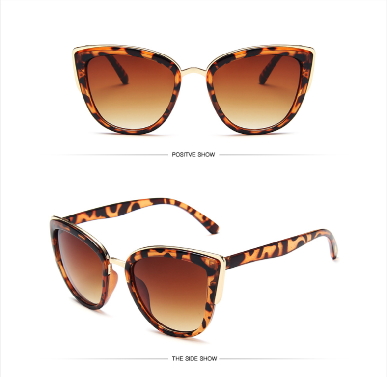 Vintage Retro Cat Eye Sunglasses Womens Fashion Eyewear Shades Eye Glasses