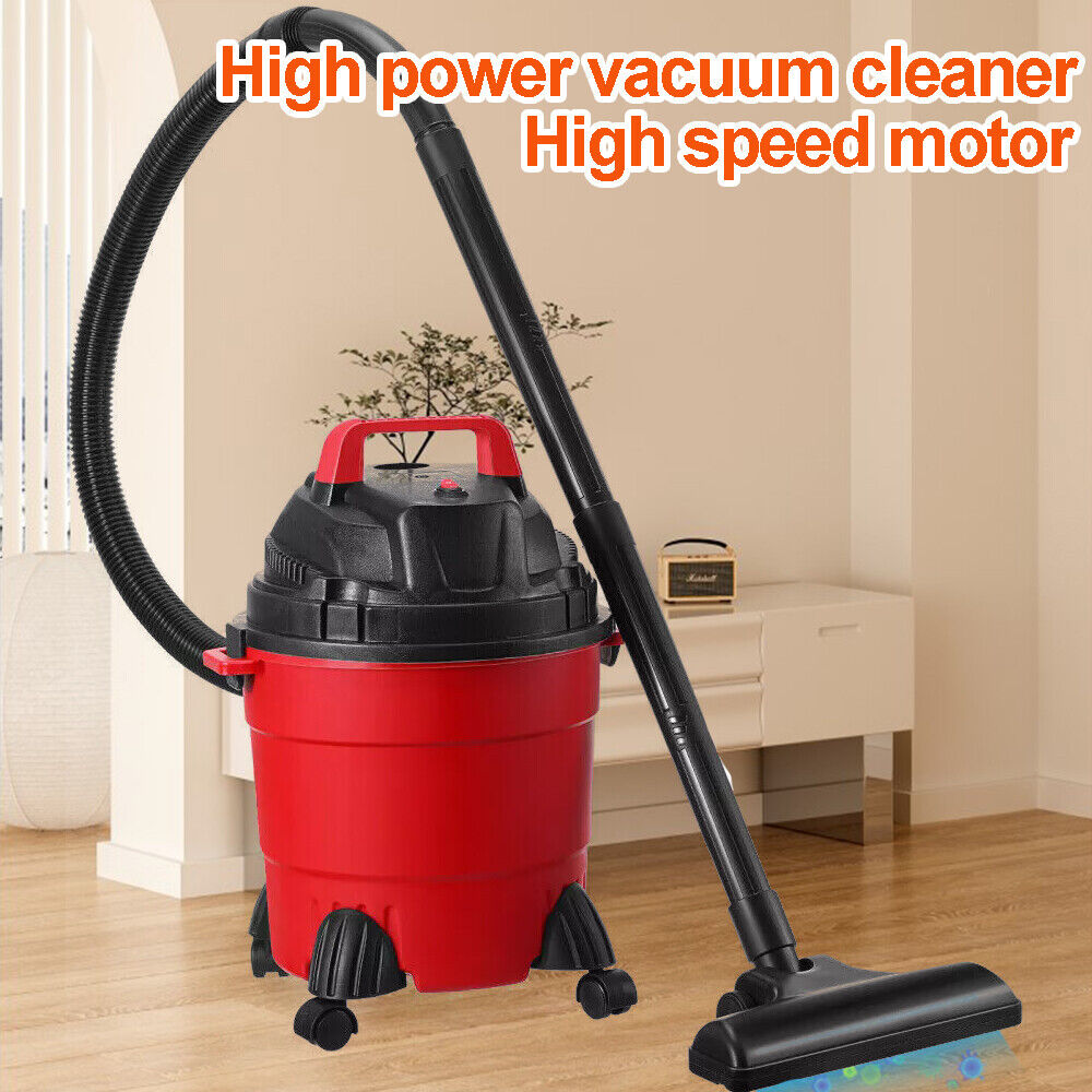 1500W Vacuum Cleaner Wet and Dry Bagless 15L Cylinder Powerful Compact Cleaning