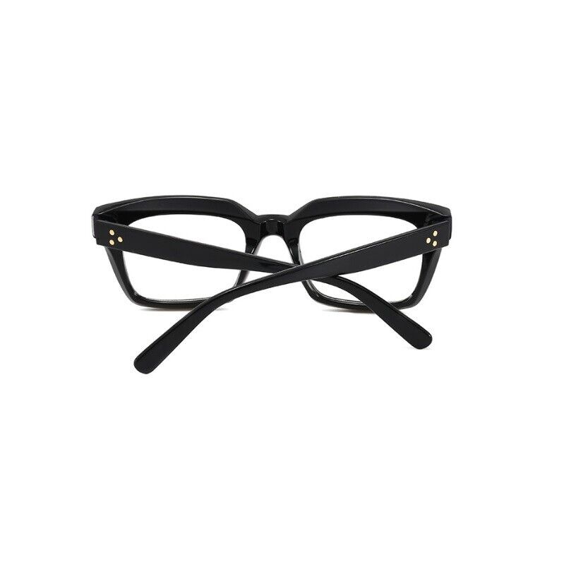 Retro Clear Lens Square Glasses Frame – Unisex Fashion Eyewear for Men & Women