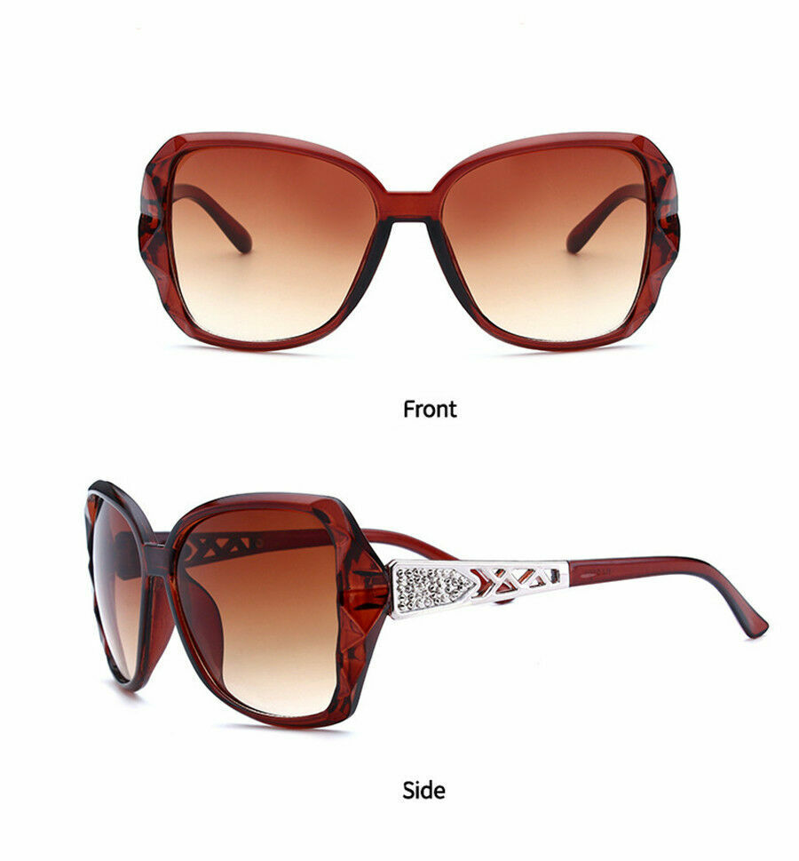 Women’s Ladies Designer Shades Oversized UV400 Fashion Polarized Sunglasses