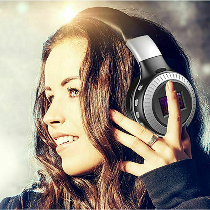 Wireless Bluetooth Headphones with Noise Cancelling Over-Ear Stereo Earphones